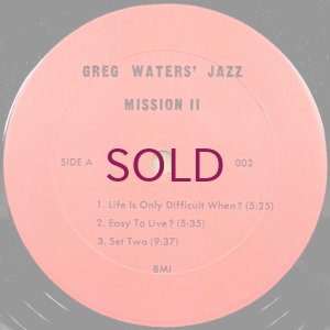 画像2: Greg Waters - Jazz Mission II