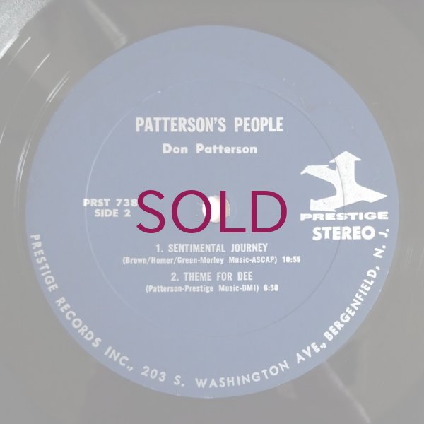 Don Patterson - Patterson's People - UNIVERSOUNDS