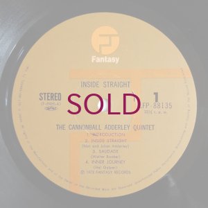 画像3: Cannonball Adderley Quintet - Inside Straight