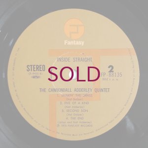 画像4: Cannonball Adderley Quintet - Inside Straight