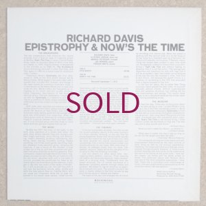 画像2: Richard Davis - Epistrophy & Now's The Time