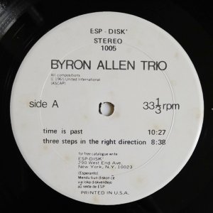 画像3: Byron Allen Trio - Byron Allen Trio