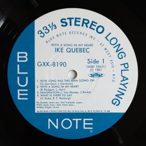 画像3: Ike Quebec - With A Song In My Heart