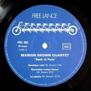 画像3: Marion Brown Quartet - Back To Paris