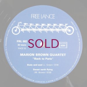 画像4: Marion Brown Quartet - Back To Paris