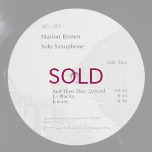 画像4: Marion Brown - Solo Saxophone