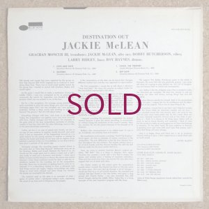 画像2: Jackie McLean - Destination Out