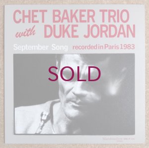 画像1: Chet Baker Trio with Duke Jordan - September Song
