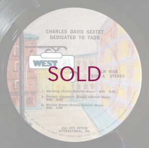 画像3: Charles Davis Sextet - Dedicated To Tadd