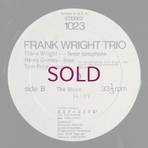 画像4: Frank Wright Trio - Frank Wright Trio