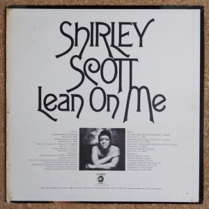 画像2: Shirley Scott - Lean On Me