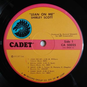 画像3: Shirley Scott - Lean On Me