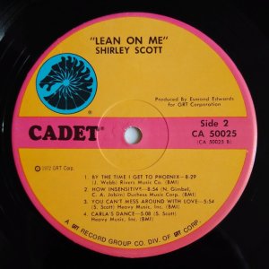 画像4: Shirley Scott - Lean On Me