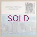 Horace Tapscott - In New York