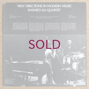 画像2: Rashied Ali Quartet - New Directions In Modern Music