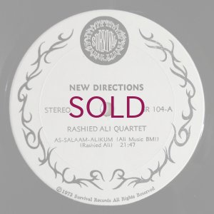 画像3: Rashied Ali Quartet - New Directions In Modern Music