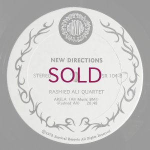 画像4: Rashied Ali Quartet - New Directions In Modern Music