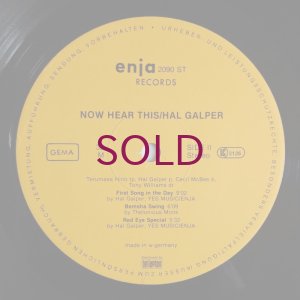 画像4: Hal Galper - Now Hear This