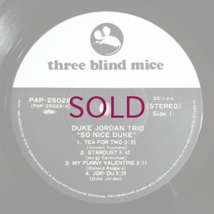 画像3: Duke Jordan Trio - So Nice Duke