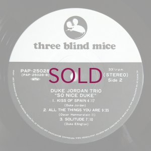 画像4: Duke Jordan Trio - So Nice Duke