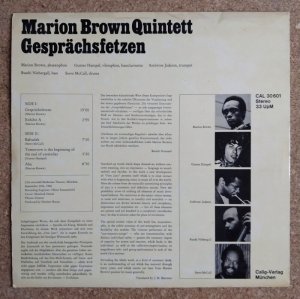 画像2: Marion Brown / Gunter Hampel - Gesprachsfetzen