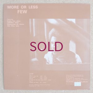 画像2: Bobby Few - More Or Less Few