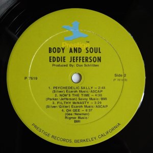 画像4: Eddie Jefferson - Body & Soul