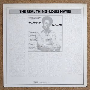 画像2: Louis Hayes - The Real Thing