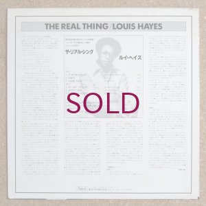 画像2: Louis Hayes - The Real Thing