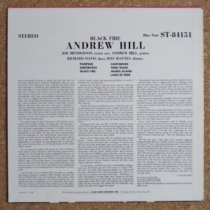 画像2: Andrew Hill - Black Fire