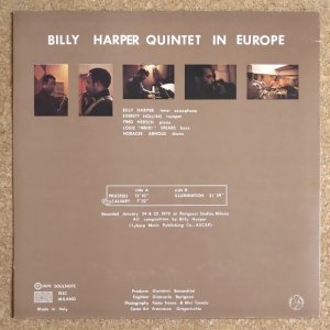 画像2: Billy Harper Quintet - In Europe