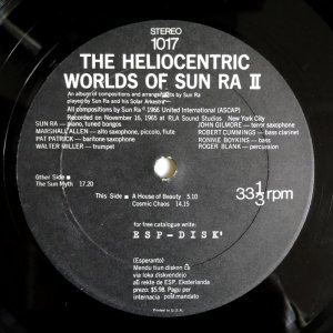 画像3: Sun Ra - The Heliocentric Worlds Of Sun Ra Volume 2