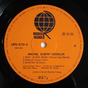 画像3: Archie Shepp - Doodlin'