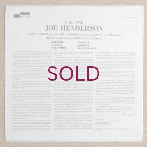 画像2: Joe Henderson - Page One