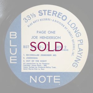 画像4: Joe Henderson - Page One