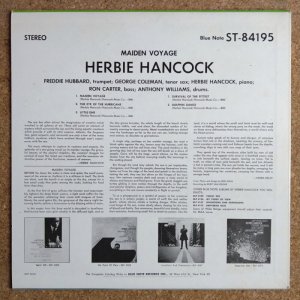 画像2: Herbie Hancock - Maiden Voyage