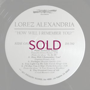 画像3: Lorez Alexandria - How Will I Remember You?