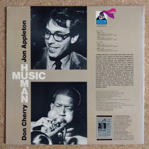 画像2: Jon Appleton & Don Cherry - Human Music