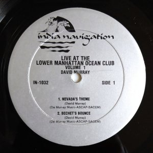 画像3: David Murray - Live At The Lower Manhattan Ocean Club Volume 1