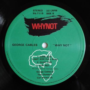 画像4: George Cables - Why Not