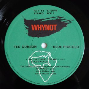 画像3: Ted Curson - Blue Piccolo