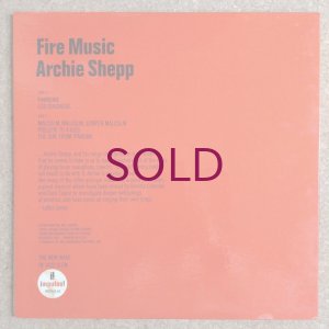 画像2: Archie Shepp - Fire Music