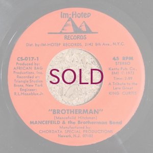 画像1: Mancefield & The Brotherman Band - Brotherman / Be In Love