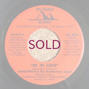 画像2: Mancefield & The Brotherman Band - Brotherman / Be In Love