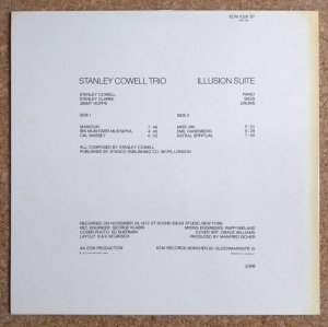 画像2: Stanley Cowell Trio - Illusion Suite