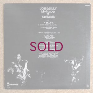 画像2: Billy Harper & Jon Faddis - Jon & Billy