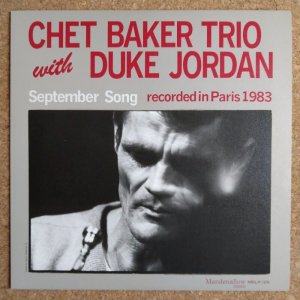 画像1: Chet Baker Trio with Duke Jordan - September Song