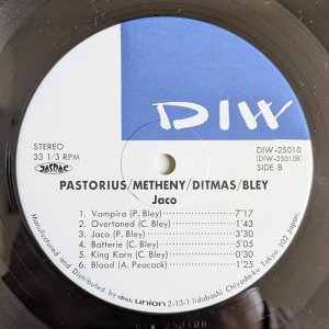 画像4: Jaco Pastorius / Pat Metheny / Bruce Ditmas / Paul Bley - Jaco