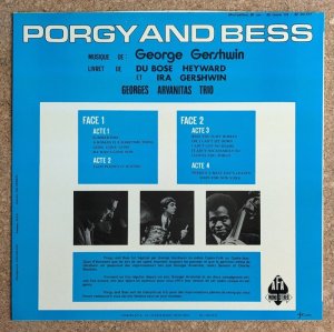 画像2: Georges Arvanitas Trio - Porgy & Bess