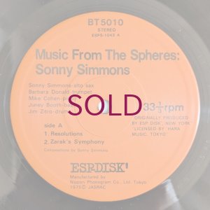 画像3: Sonny Simmons - Music From The Spheres